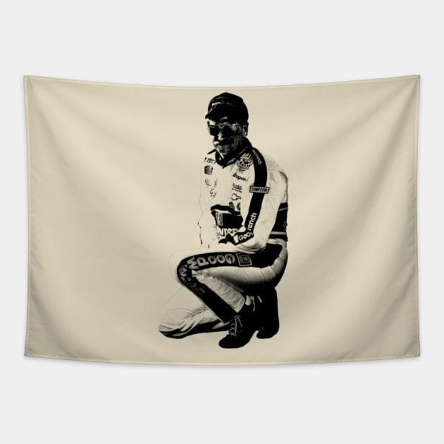 Dale Earnhardt Tapestry by Zluenhurf