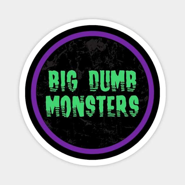 New Big Dumb Logo Magnet by Big Dumb Monsters