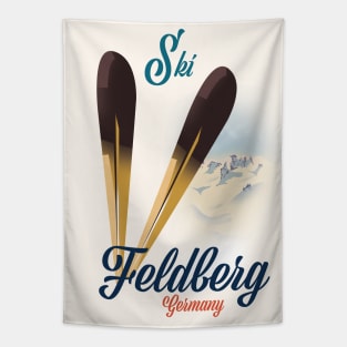 Feldberg Germany ski poster Tapestry