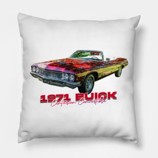 1971 Buick Centurion Convertible Pillow