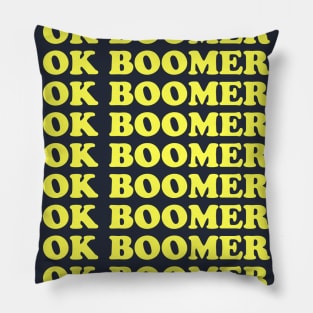 Ok Boomer Pillow