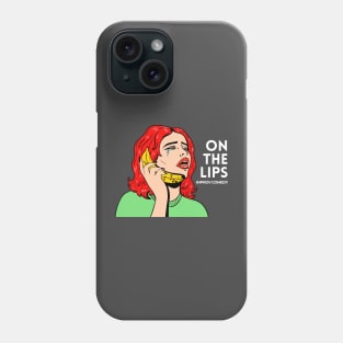 Color design, small on front, big on the back, white lettering - Erika's version 2 Phone Case