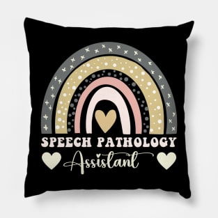 Speech language pathology assistant Pillow