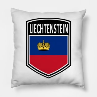 Flag Shield - Liechtenstein Pillow
