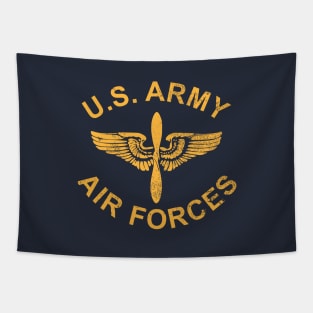 US Army Air Forces (distressed) Tapestry