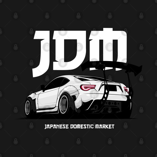 Rocket Bunny JDM Tuning & Drift Car GT 86 Fan by Automotive Apparel & Accessoires