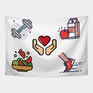 healthy lovin Tapestry