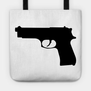 Semi-automatic Handgun Silhouette Tote