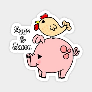 Eggs and Bacon Magnet