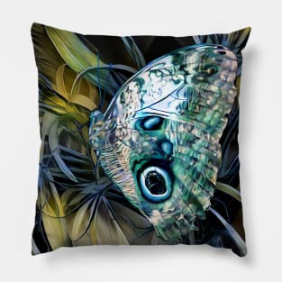 Abalone Butterfly Pillow