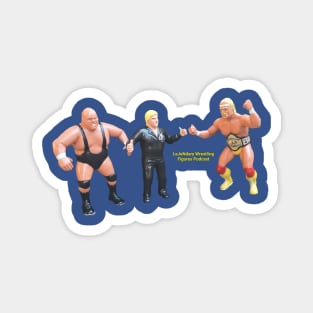 LeJeNdary Wrestling Figures Podcast Big Blue 2 Magnet