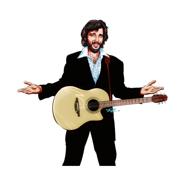 Eddie Rabbitt - An illustration by Paul Cemmick by PLAYDIGITAL2020