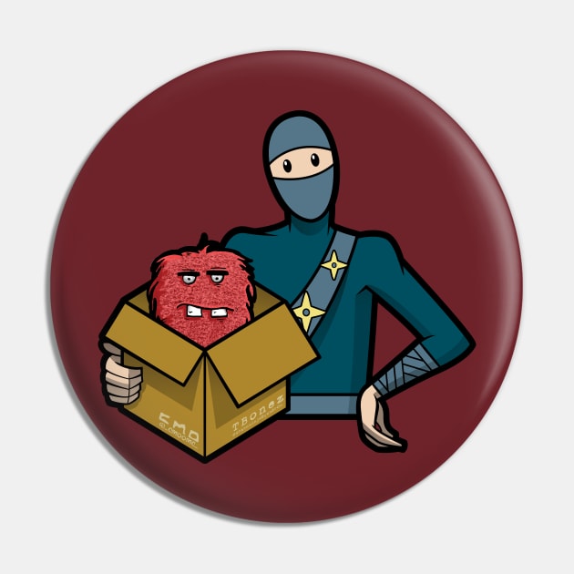 Buddy Ninja Pin by urban_ninja