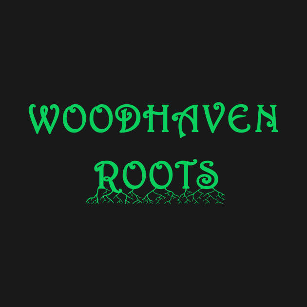 Green Woodhaven Roots by Art by Deborah Camp