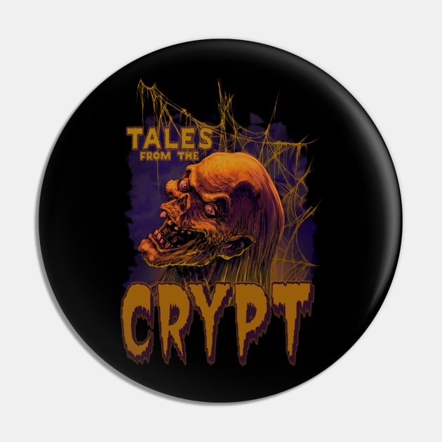 Tales From The Crypt, Classic Horror Pin by The Dark Vestiary