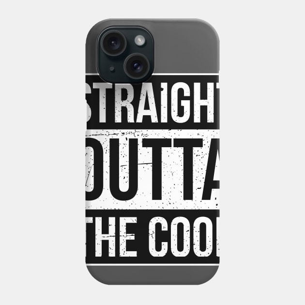 Straight Outta The Coop Chicken Phone Case by TriHarder12