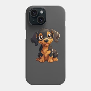 Baby dachshund Phone Case