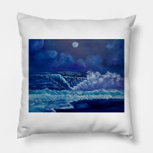 Evening Waves Pillow