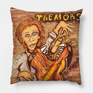 Kevin Bacon Tremors Pillow