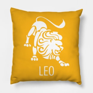 Astrological Zodiac Tee Shirts - Leo the Lion Pillow