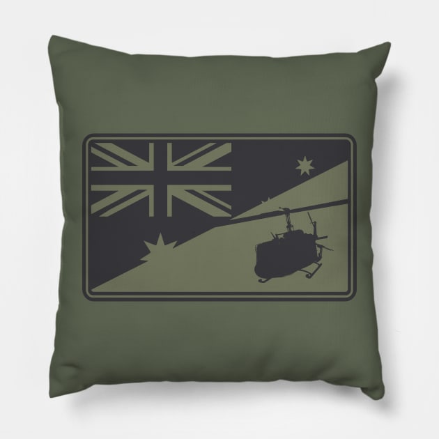 RAAF UH-1 Iroquois Pillow by TCP