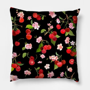 Cherry Pattern 2 Pillow