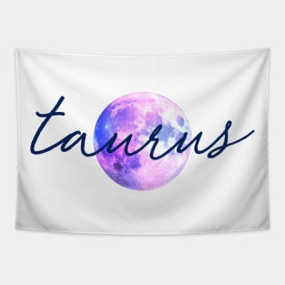 Taurus Moon Quote Tapestry