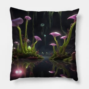 Mushroom nature other world Pillow