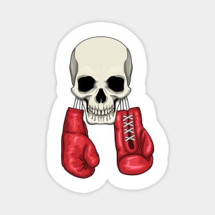 Skull Boxing gloves Boxing Magnet