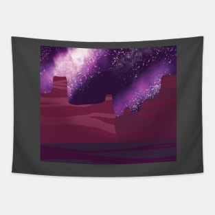 Night Desert Background :: Patterns and Textures Tapestry