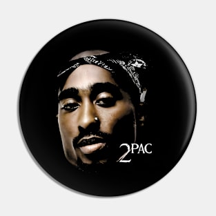 2Pac Big Face Pin