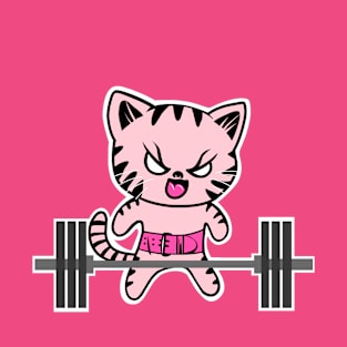 Fitness, weightlifting girl, fitness girl, gym girl T-Shirt