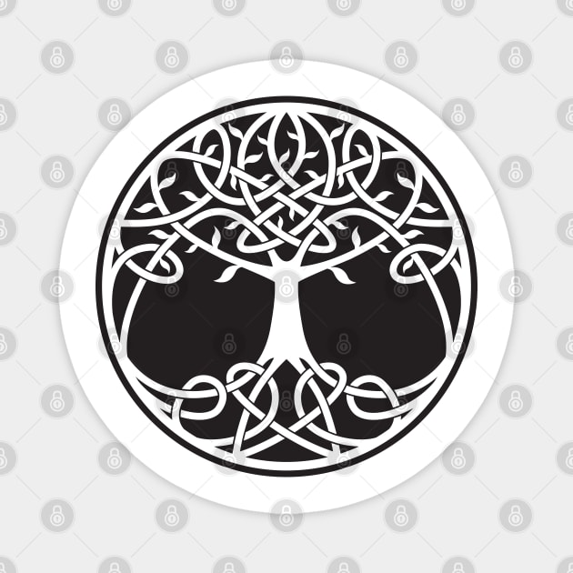 Celtic Tree of Life Magnet by danchampagne