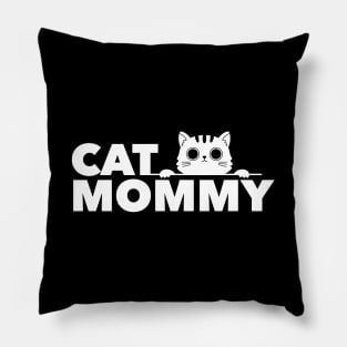 Cat Mom Cute Gift Cat Owner Pillow