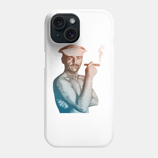 The Last Detail Fade Phone Case by darklordpug