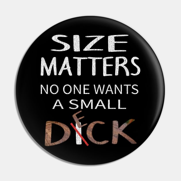 DIY Size Matters Deck Handyman Pin by F&L Design Co.