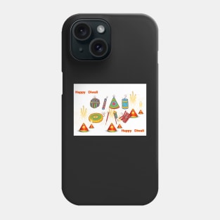 Happy Diwali Greeting Card Phone Case