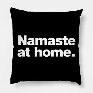 Namaste at home. Pillow