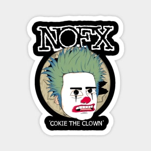 nofx band merch funny cartoon style design Magnet