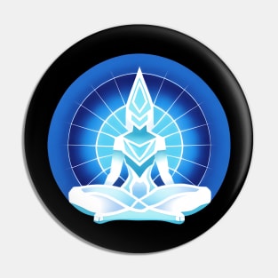 Aura Blue Meditation 06 Pin