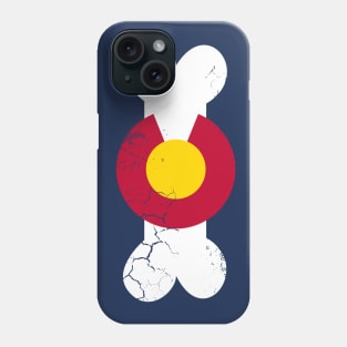 Colorado Flag Dog Bone Phone Case