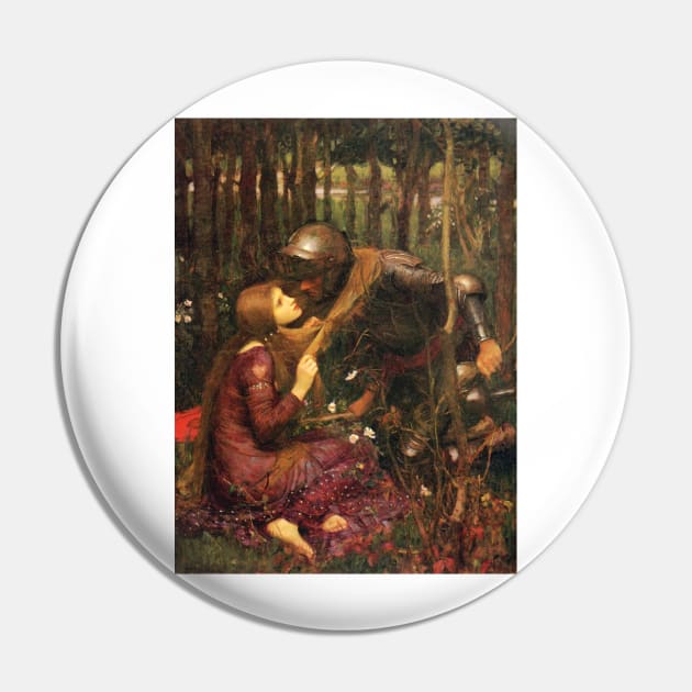 La Belle Dame sans Merci, The Beautiful Lady Without Mercy 1893 John William Waterhouse Pin by immortalpeaches