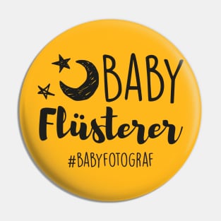 Babyfotograf (black) Pin