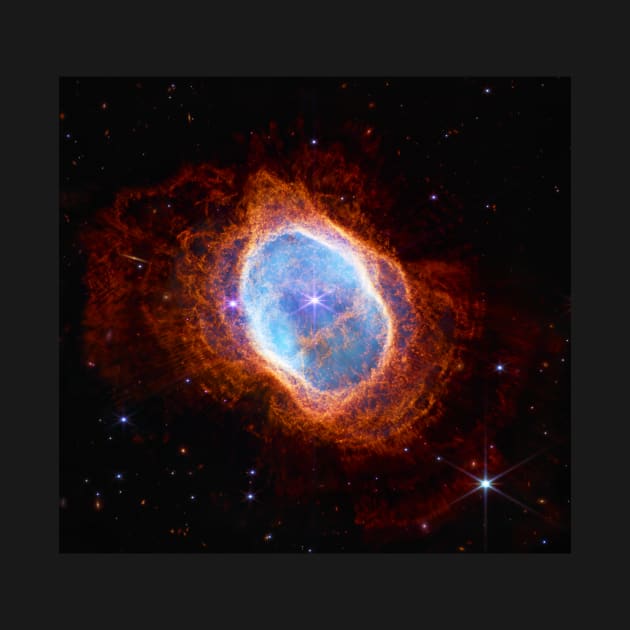 Webb Telescope Tribute - Southern Ring Nebula by acrylicpainterr