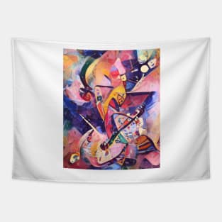 Colorful Kandinsky Tapestry