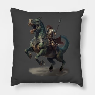 Jurassic Woad Pillow