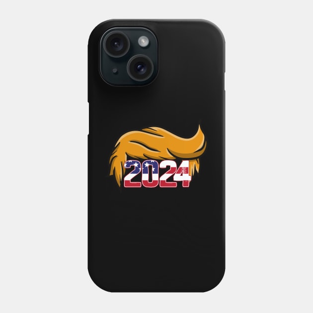 Trump 2024 Phone Case by HROC Gear & Apparel