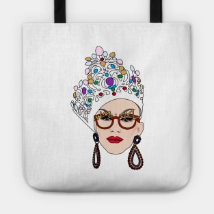 Sasha Velour Crown Tote