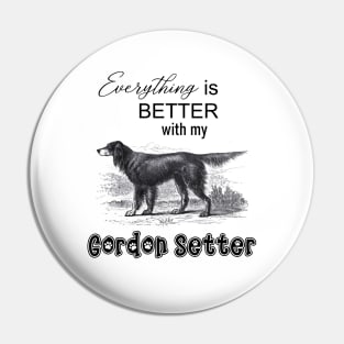 Gordon Setter Pin