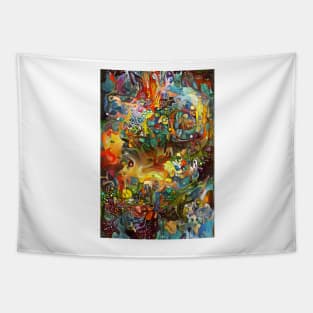 Colorful Dots Tapestry